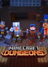Jaquette Minecraft Dungeons