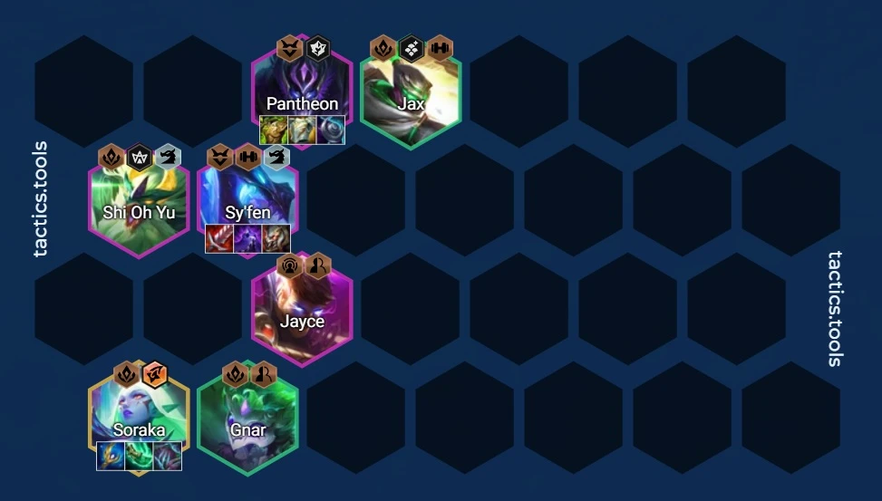 TFT : Comment jouer la composition Jade avec Soraka et Sy'fen carry (7.5  Revival) ? - Teamfight Tactics - GAMEWAVE