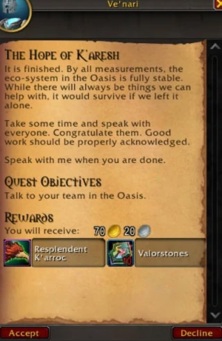 quete-karroc-resplendissant