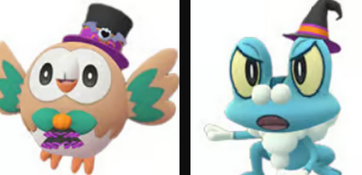 Looking for shiny Rowlet in Pokémon Go