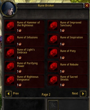 prix-runes-wow-sod