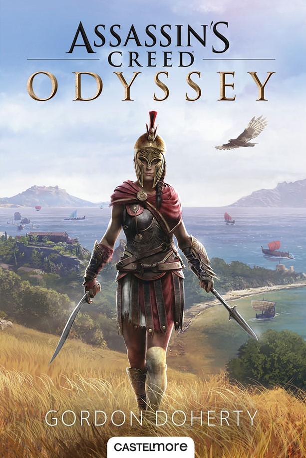 assassins creed odyssey couverture roman castelmore