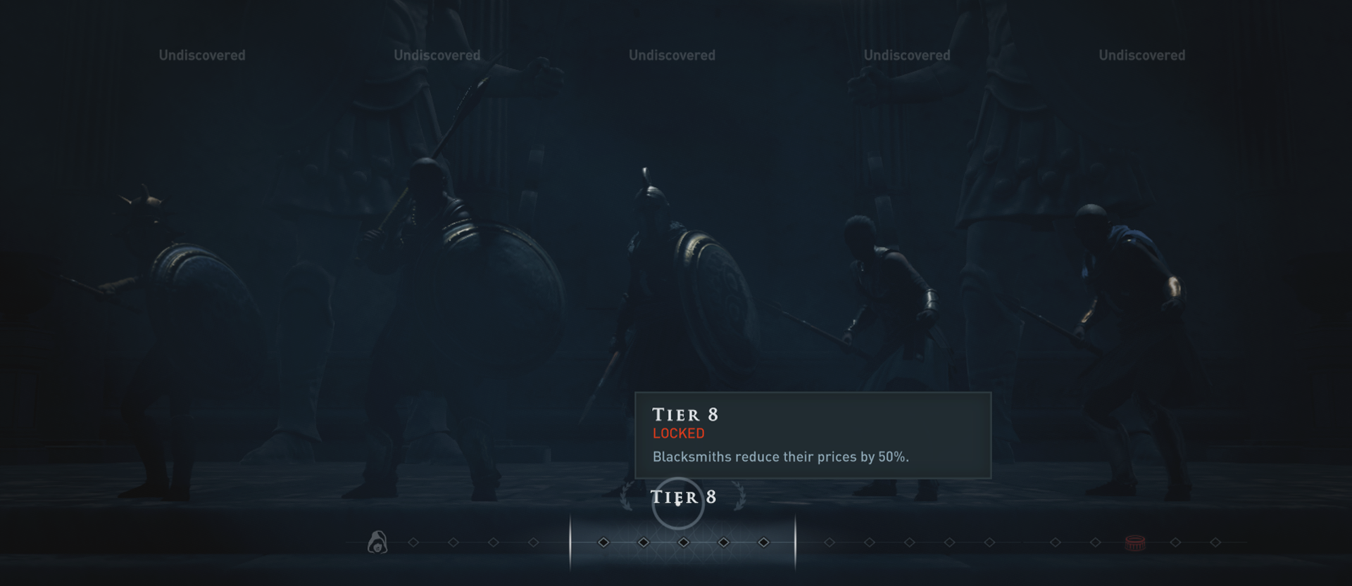 assassins creed odyssey menu mercenaire maj