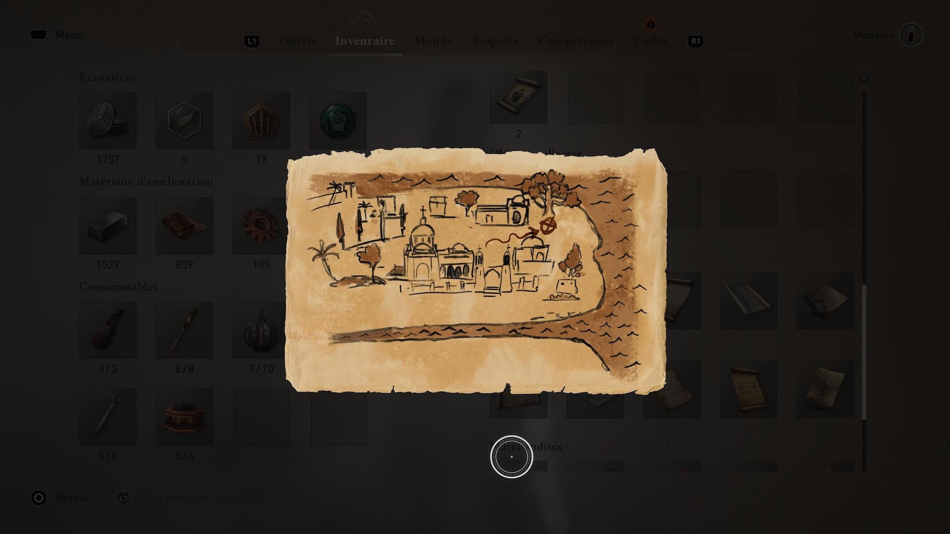 assassins-creed-mirage-enigme-tresor-sacre-indice