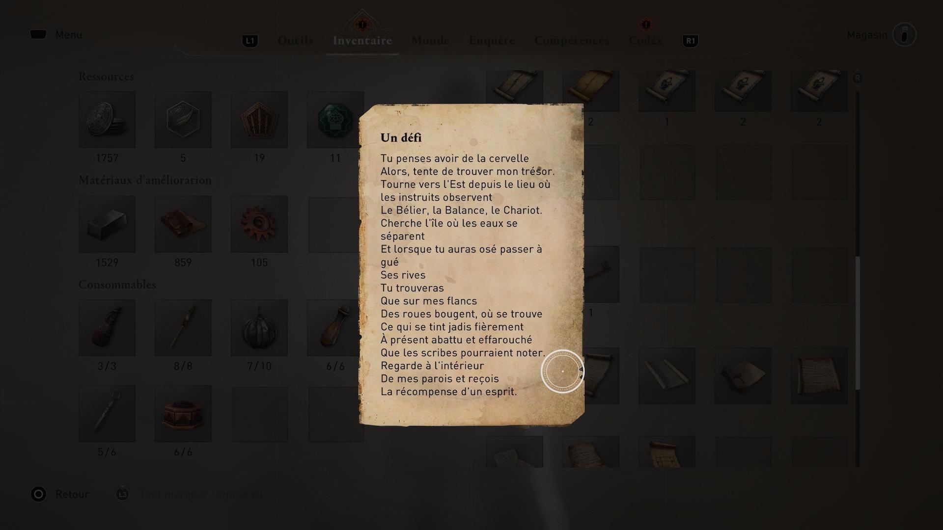 assassins-creed-mirage-enigme-un-defi-indice