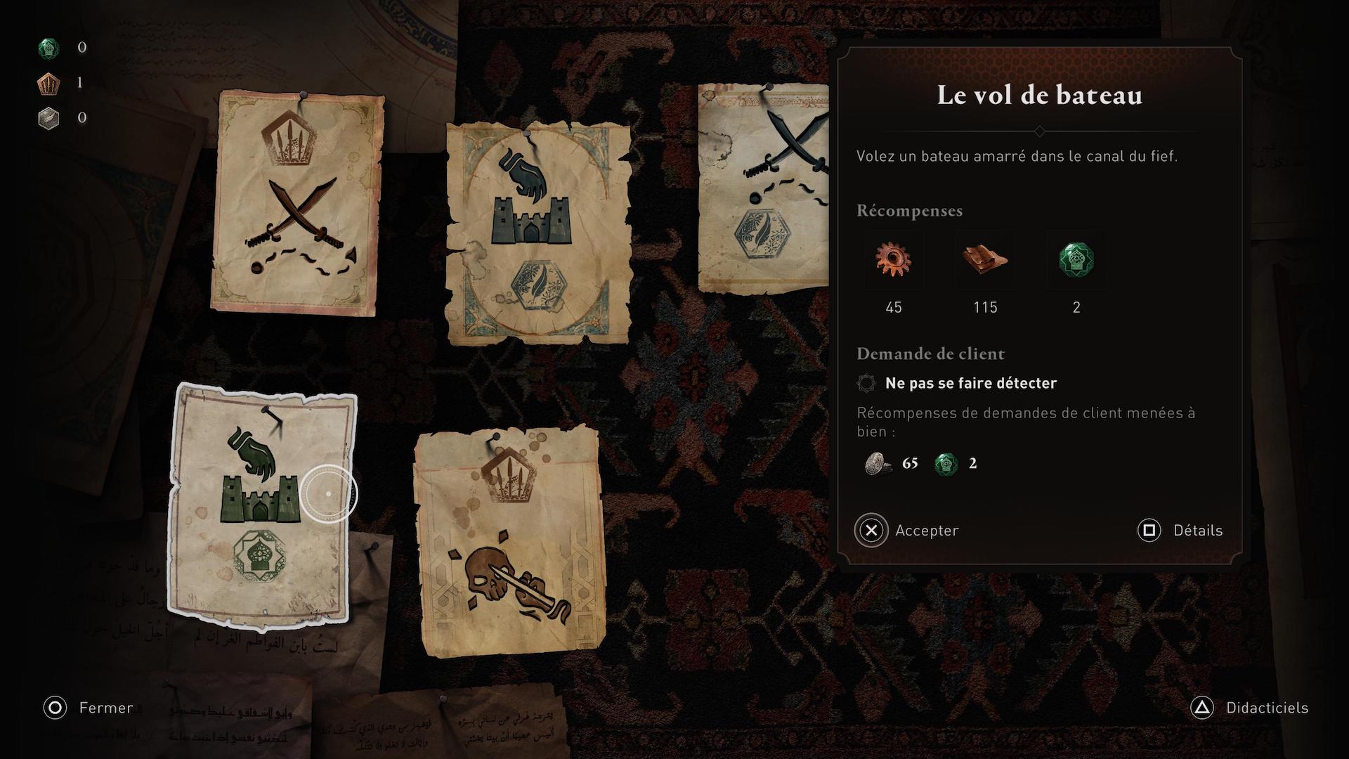 assassins-creed-mirage-contrats-panneau-bureau