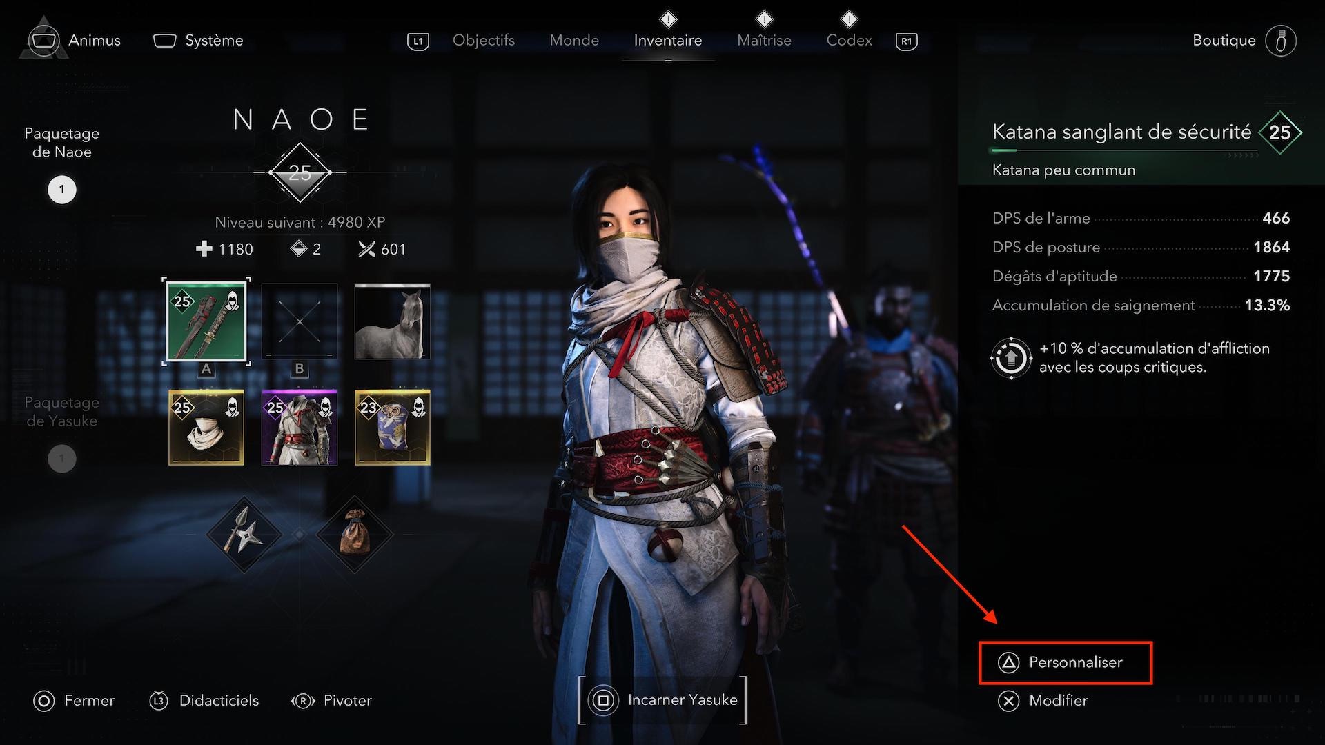 assassins-creed-shadows-personnaliser-apparence-arme