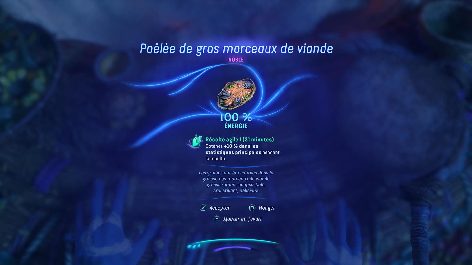 avatar-frontiers-of-pandora-cuisine-plat