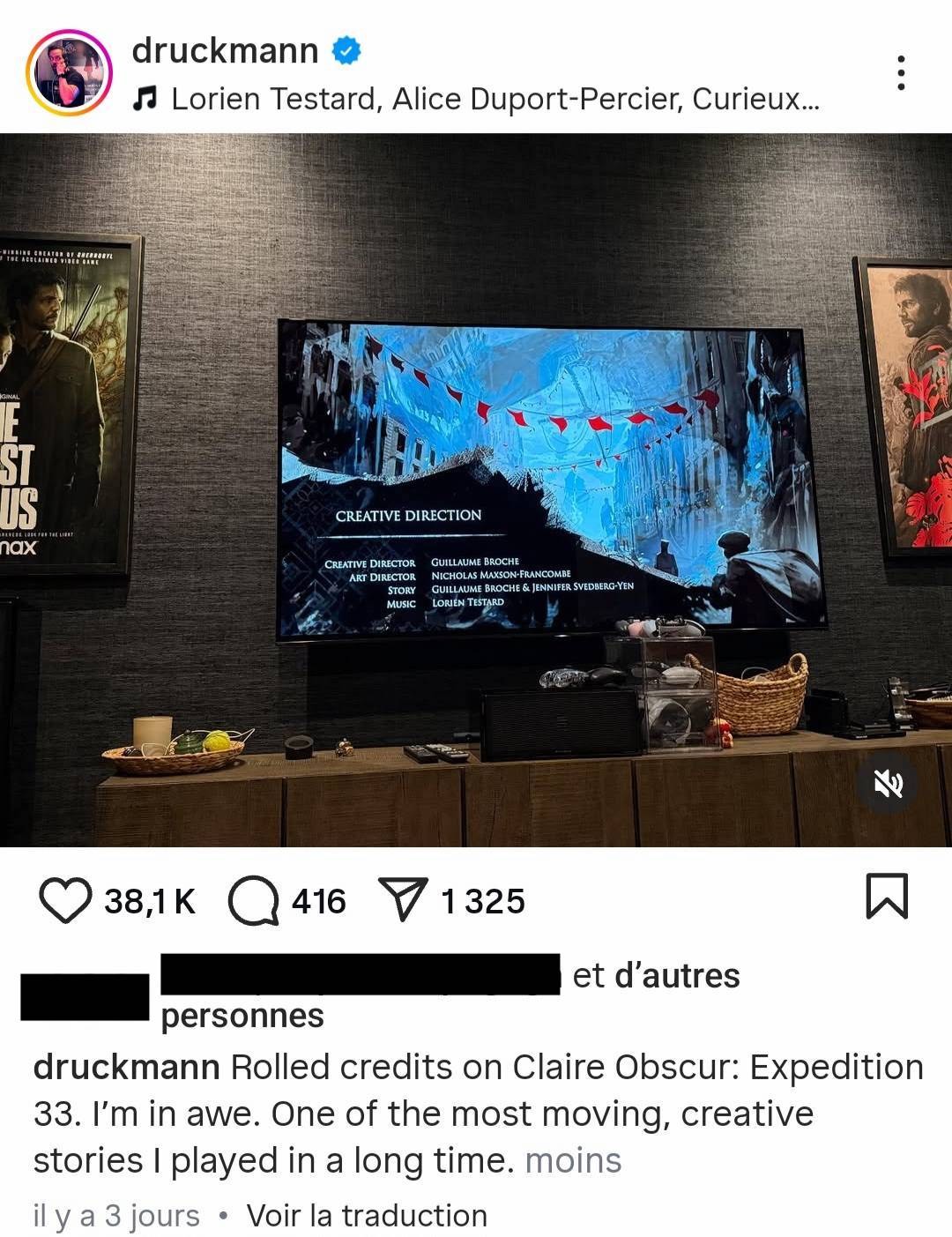 clair-obscur-expedition-33-neil-druckmann-instagram