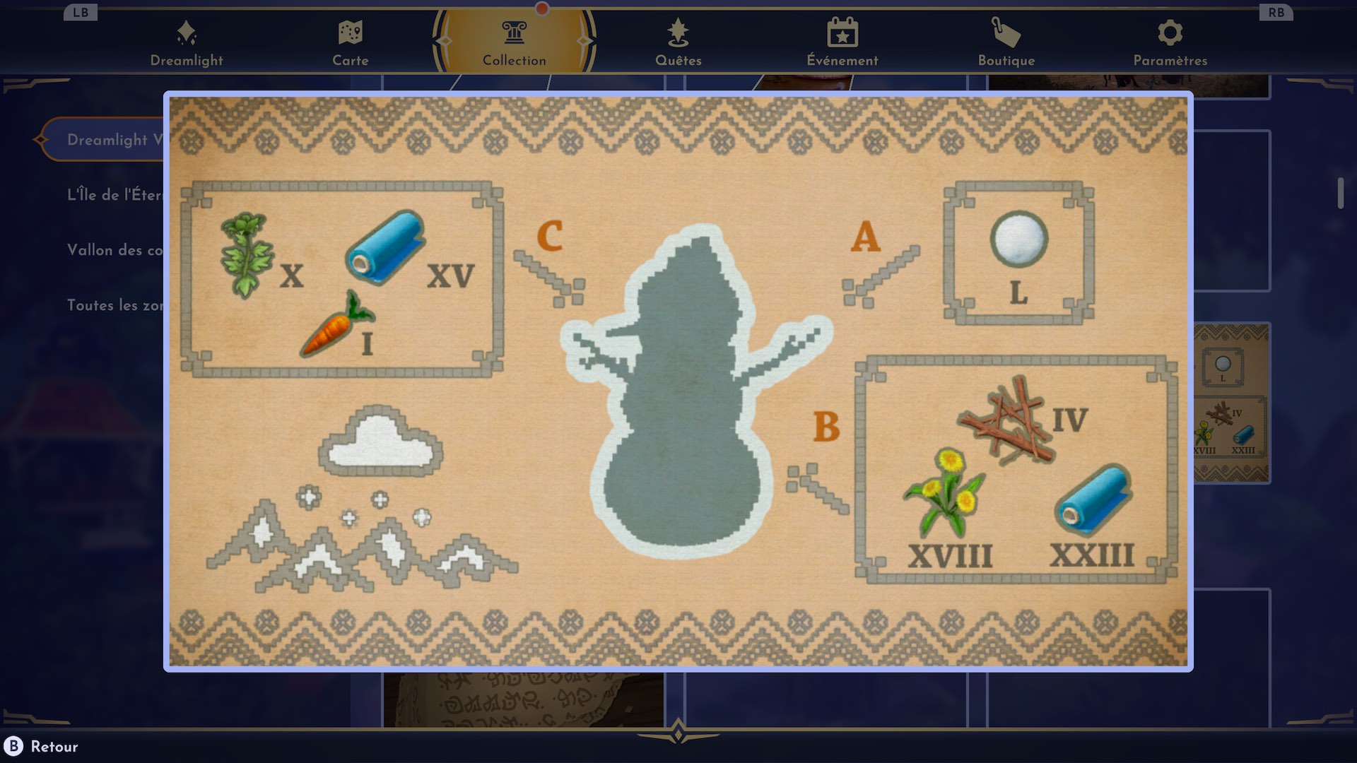 disney-dreamlight-valley-quete-bonhomme-neige-indices-fabrication