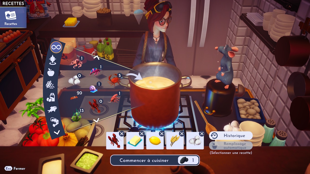 Dreamlight Valley Sandwich Au Homard