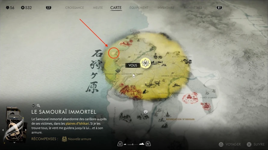 ghost-of-yotei-emplacement-samourai-immortel