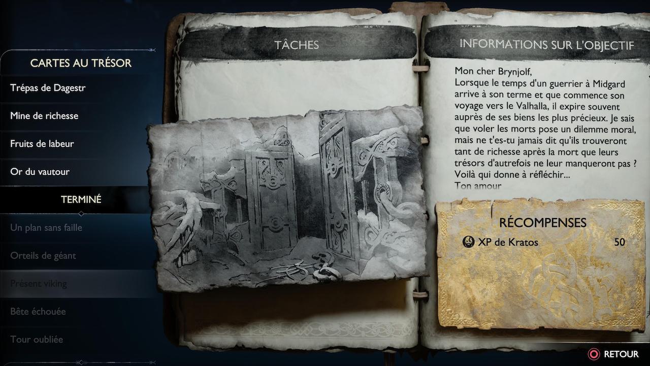 God of War Ragnar&ouml;k - Pr&eacute;sent Viking (objectif)