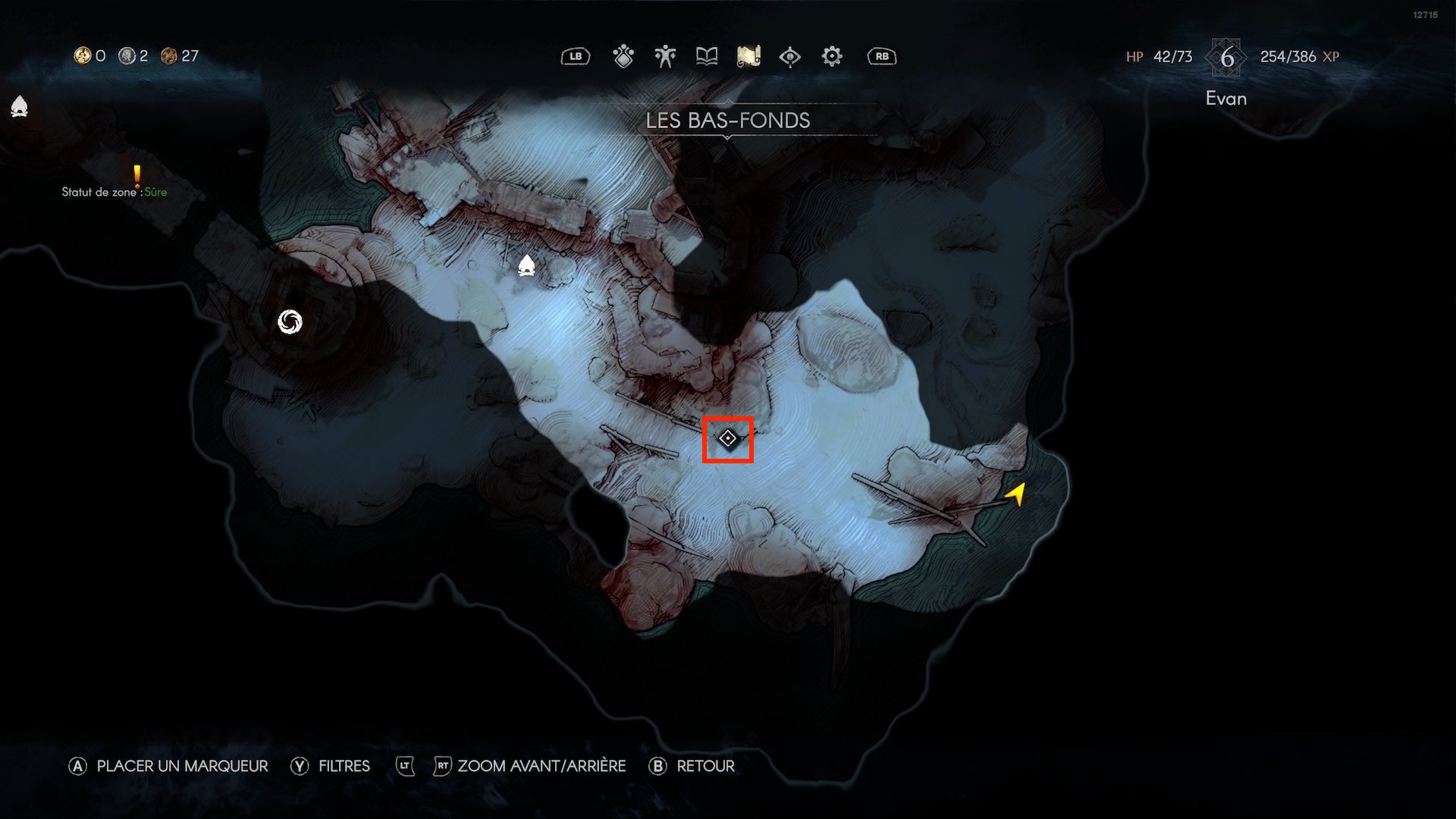 no-rest-for-the-wicked-hache-emplacement-carte