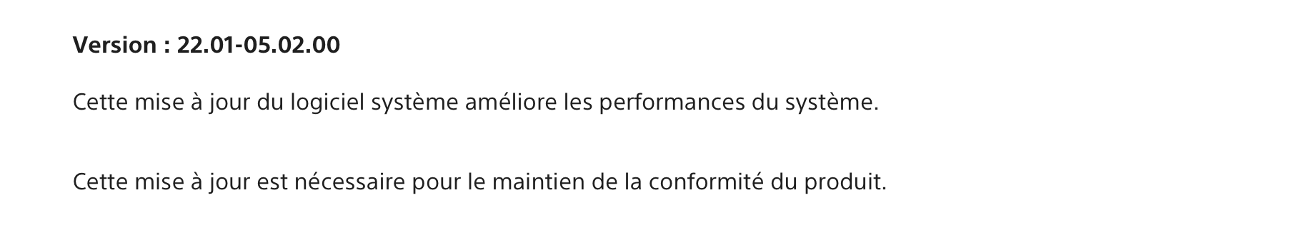 PS5 M&agrave;J 13 avril