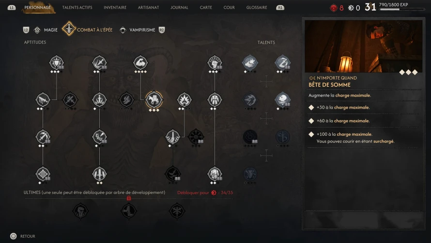 the-blood-of-dawnwalker-inventaire-competence-charge-maximale