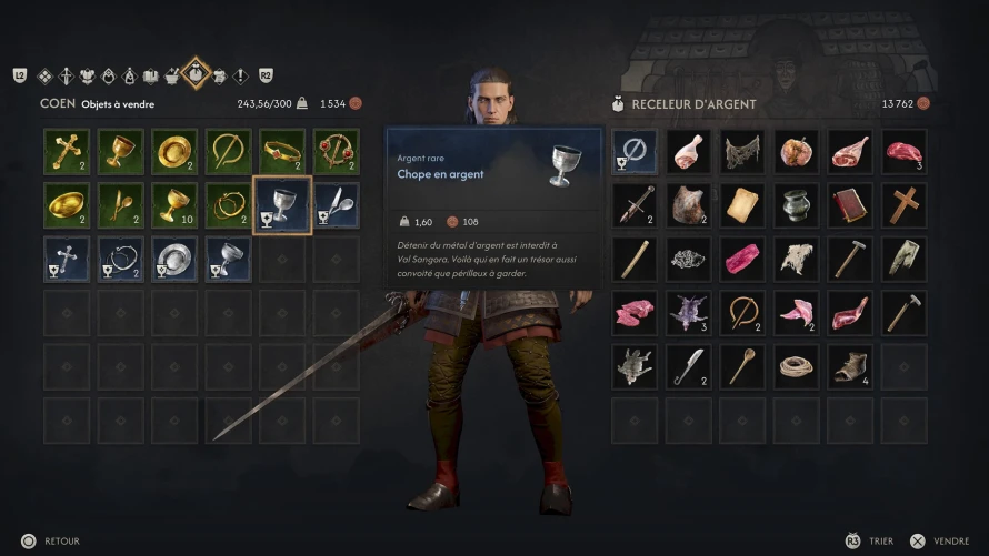 the-blood-of-dawnwalker-objets-argent-vente