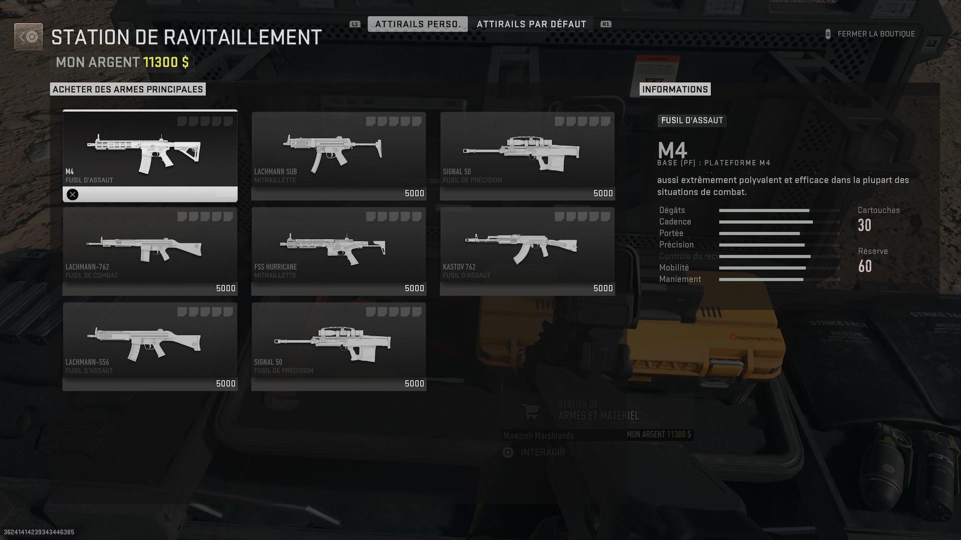 Warzone 2.0 - Attirails:Armes (Station de ravitaillement)