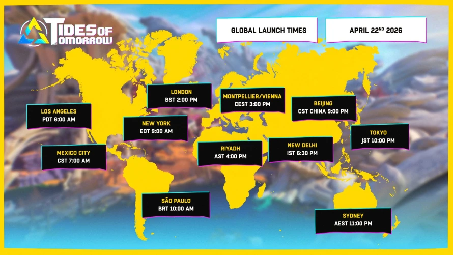 tides-of-tomorrow-heures-sortie-monde