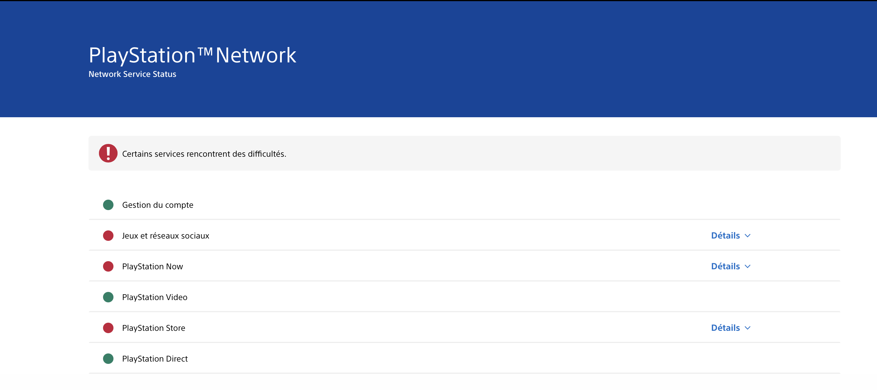 PSN : Suivre l'état des serveurs & maintenances - Guides - GAMEWAVE