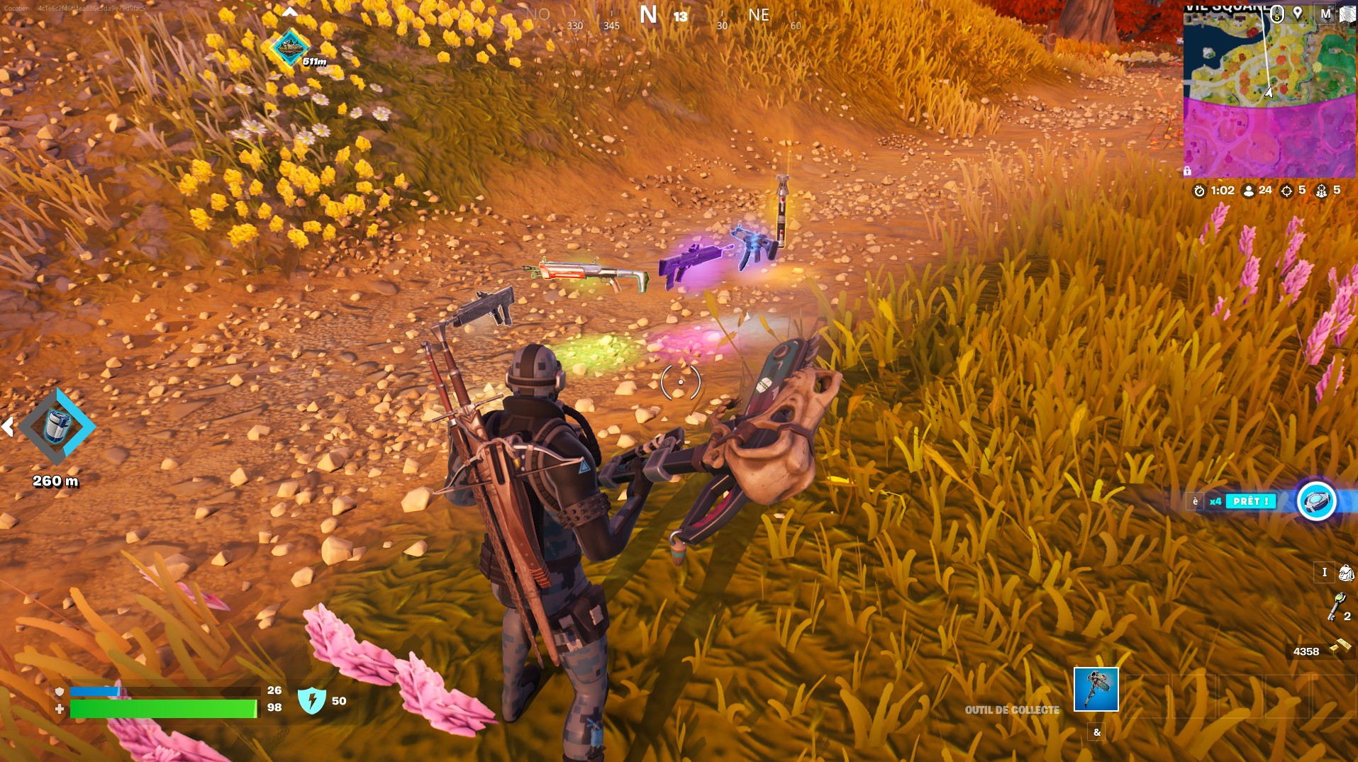 objet-rarete-differente-fortnite-defi