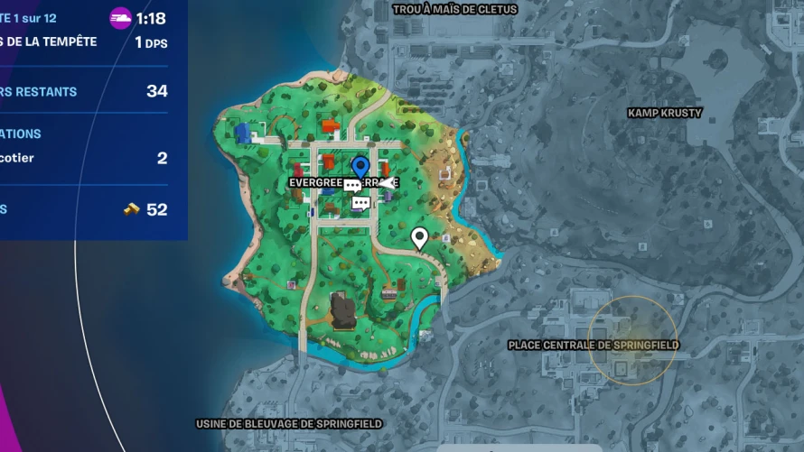 emplacement-maison-simpson-fortnite