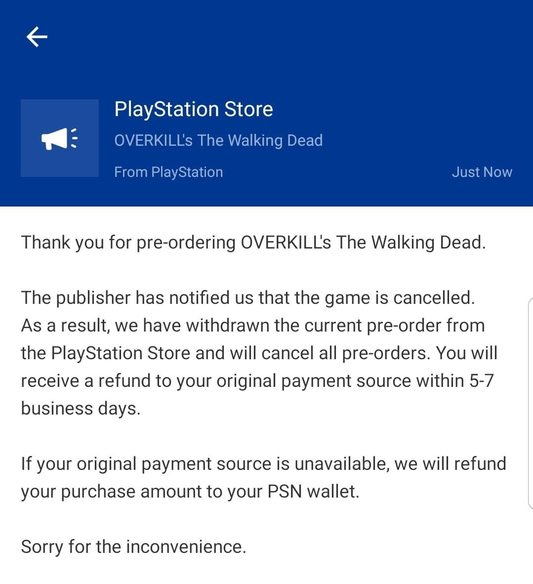 OTWD console
