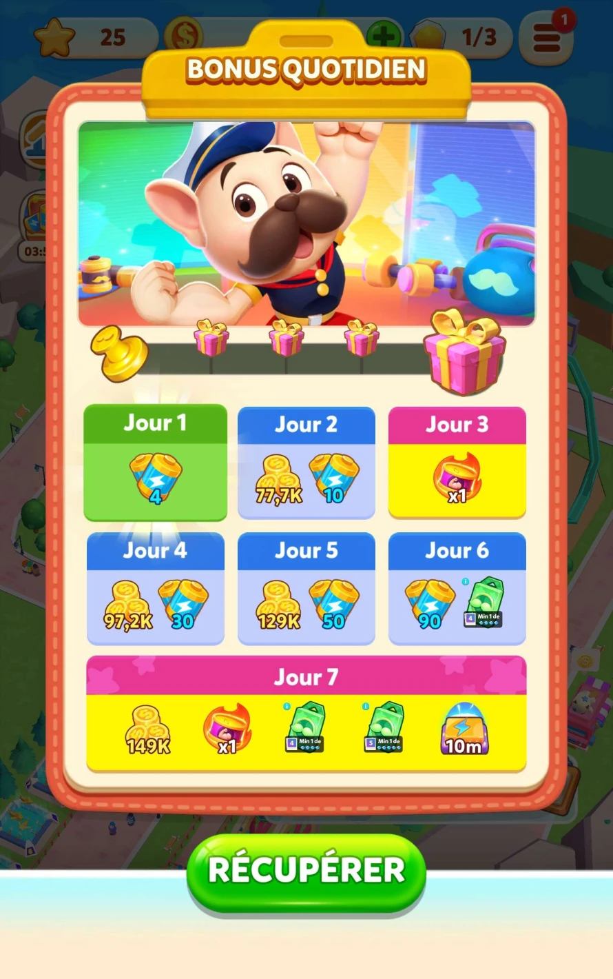 recompenses-quotidiennes-carnival-tycoon