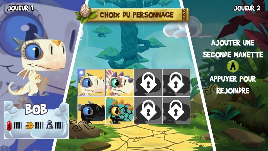 Choix personnage