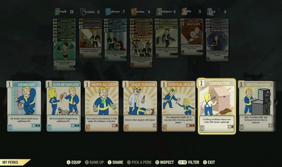 Comp&eacute;tences fallout