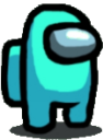 Among Us Cyan