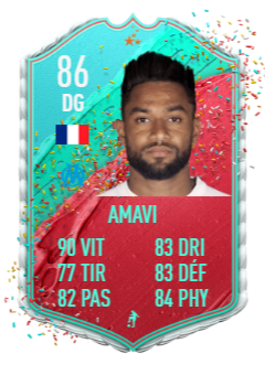 DCE Jordan Amavi FUT Birthday