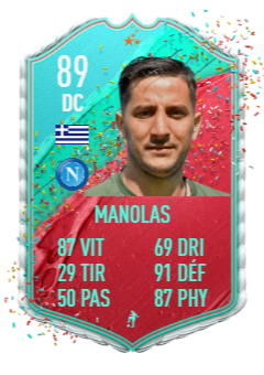 DCE Kostas Manolas FUT Birthday