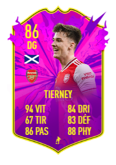 DCE Kieran Tierney Future Stars