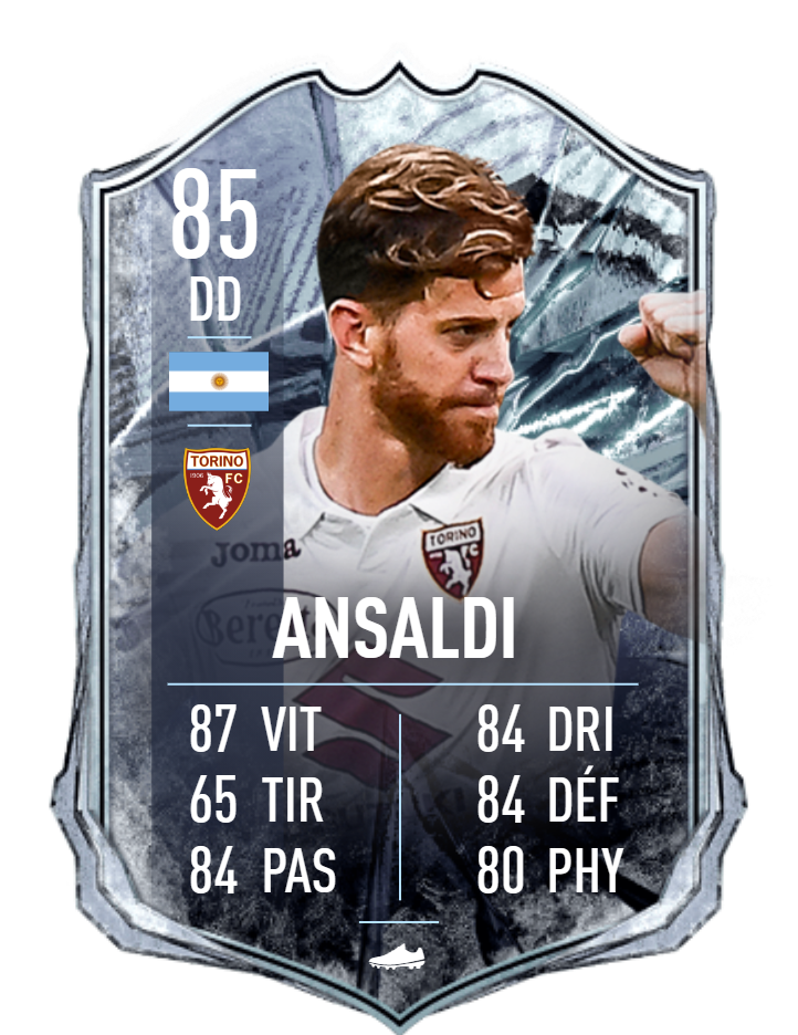 DCE Cristian Ansaldi Freeze