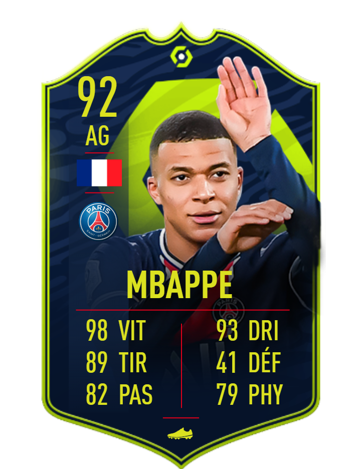 DCE Kylian Mbapp&eacute; POTM