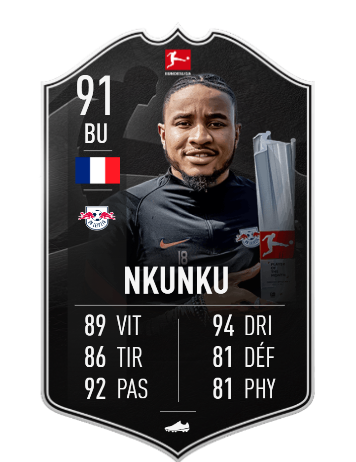DCE Christopher Nkunku POTM (Mars 2022)