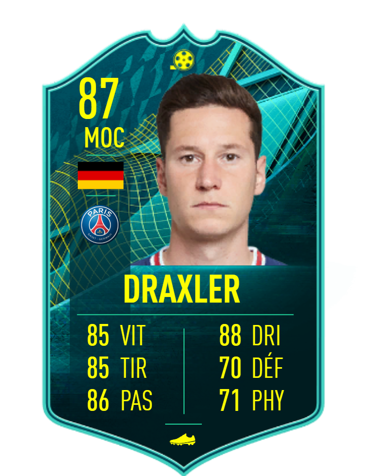 DCE Julian Draxler Player Moments
