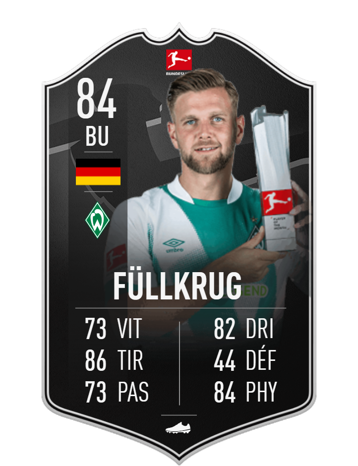 DCE Niclas F&uuml;llkrug POTM Bundesliga