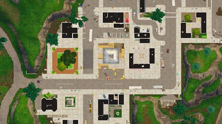 tilted towers