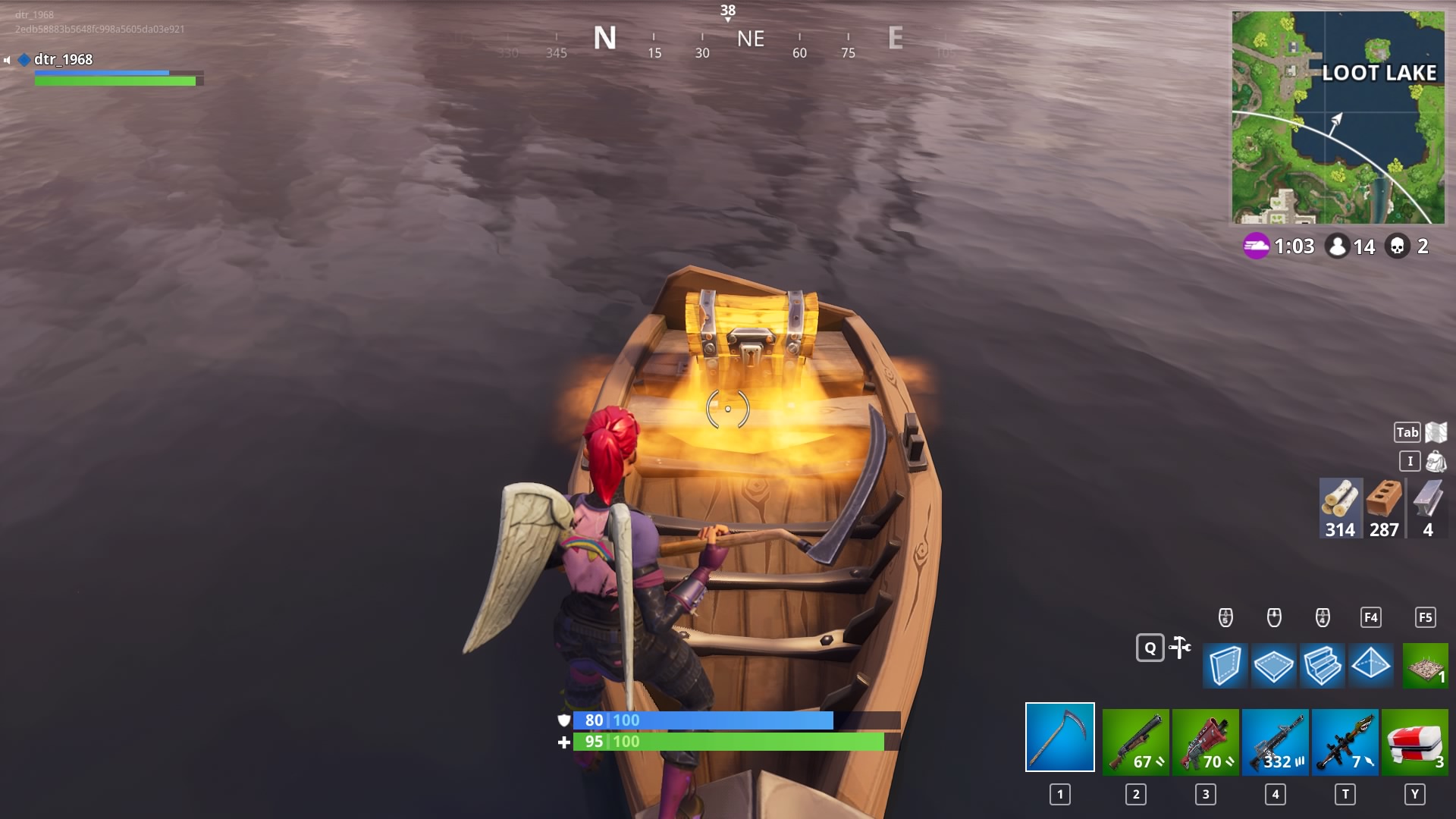Loot lake barque 2