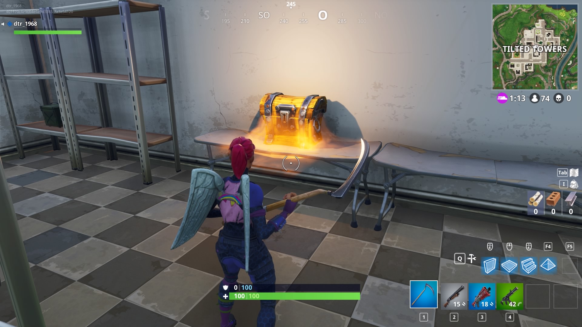 Tilted 3 &eacute;tages bas