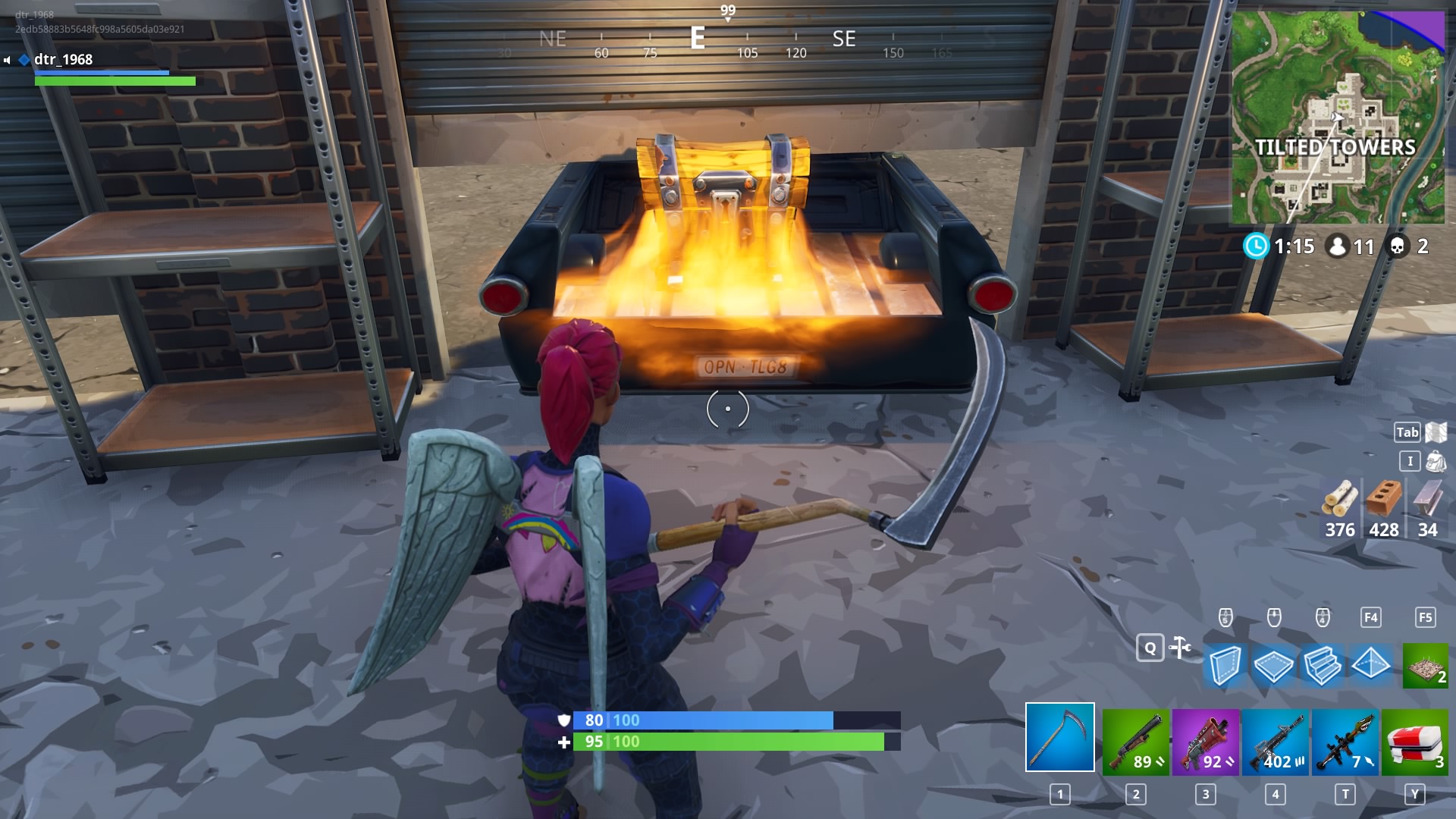 Tilted Garage