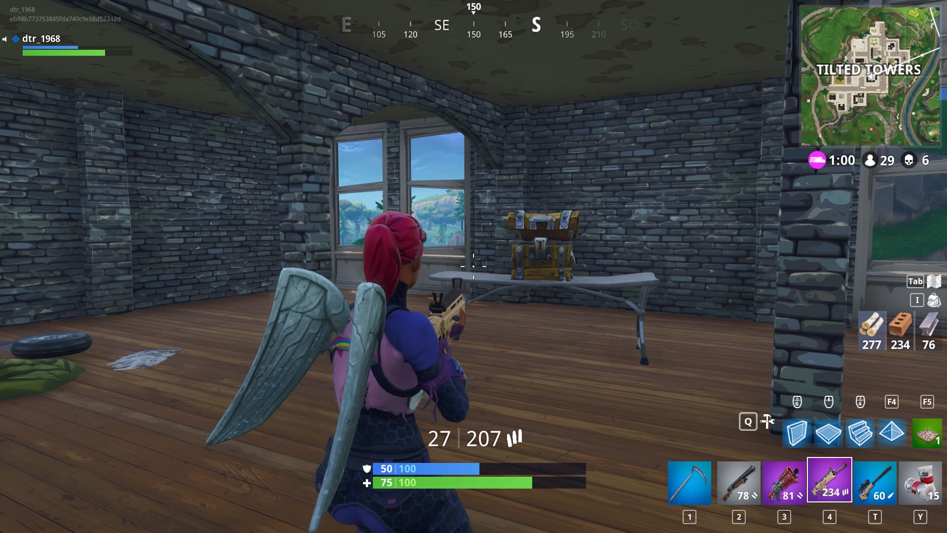 Tilted chateau ...