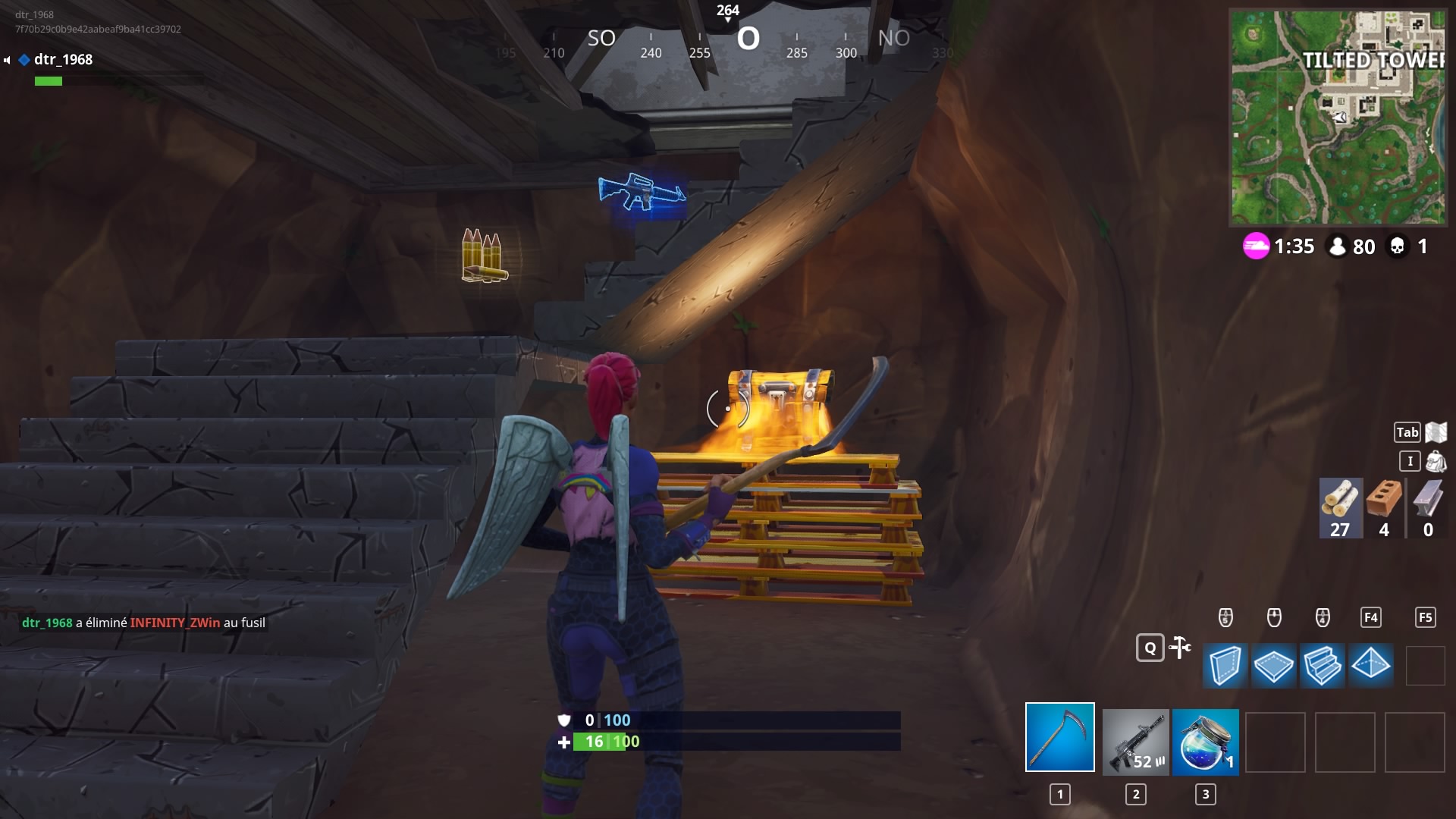Tilted resto cach&eacute; 2 palettes