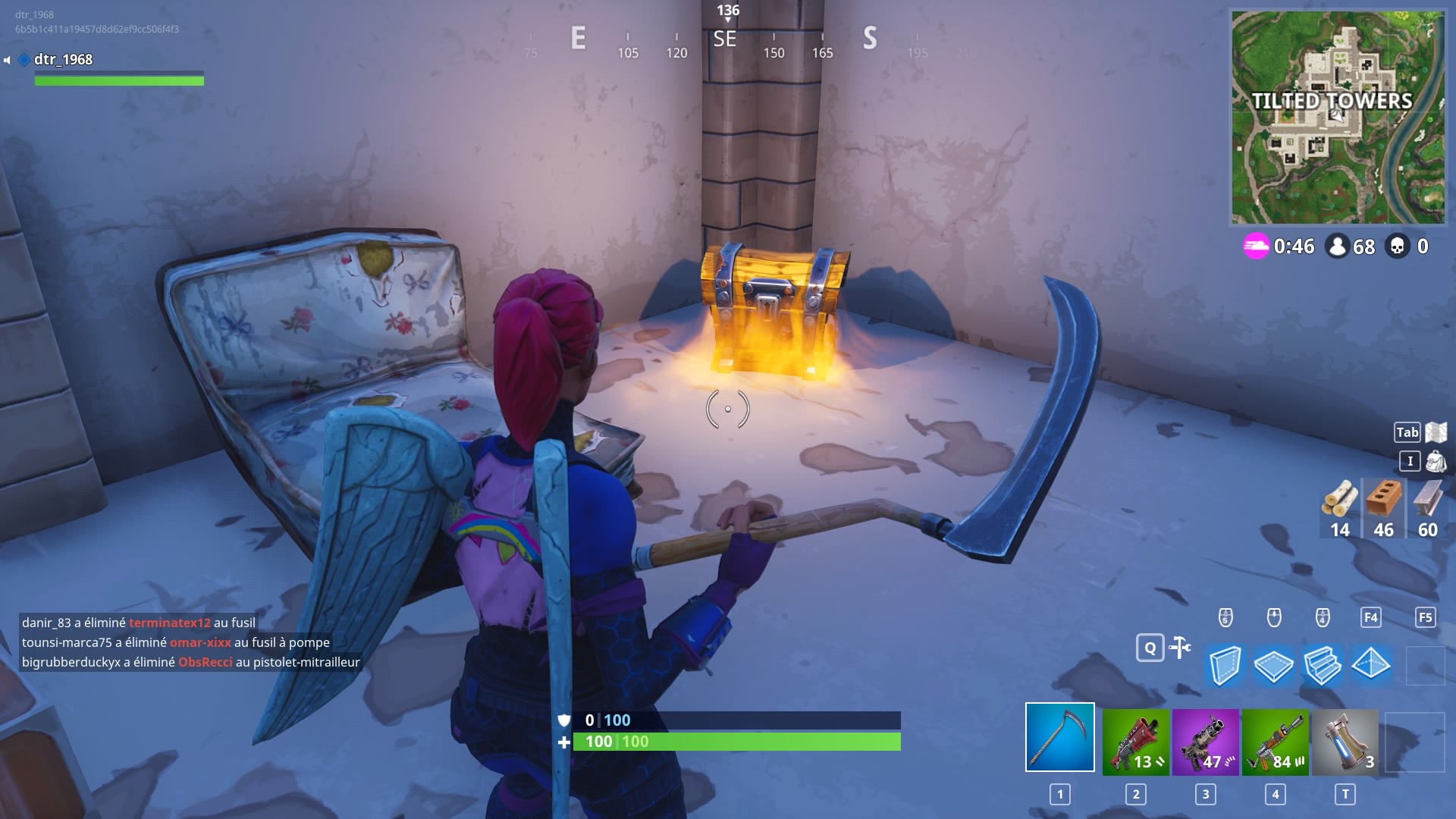Tilter ch&acirc;teau lit