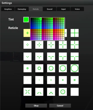reticule tir