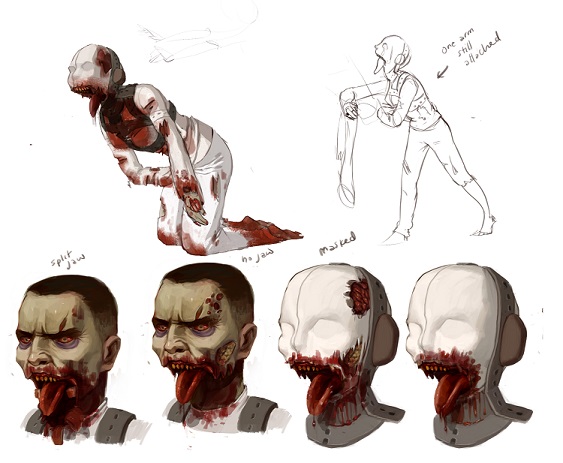 zombie dessin