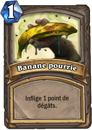 Banane pourrie
