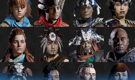horizon zero down avatars